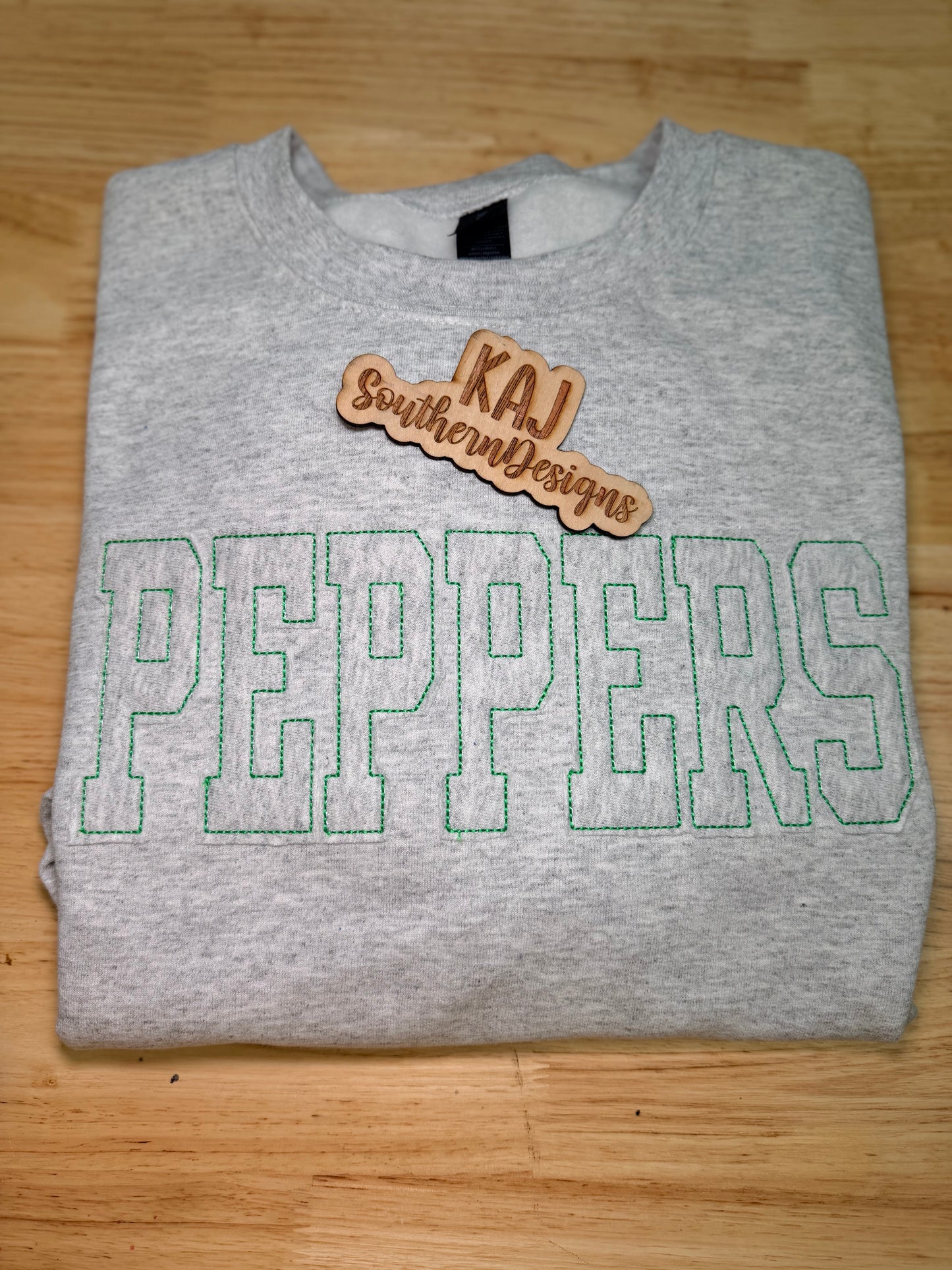 Custom School Appliqué Crewneck