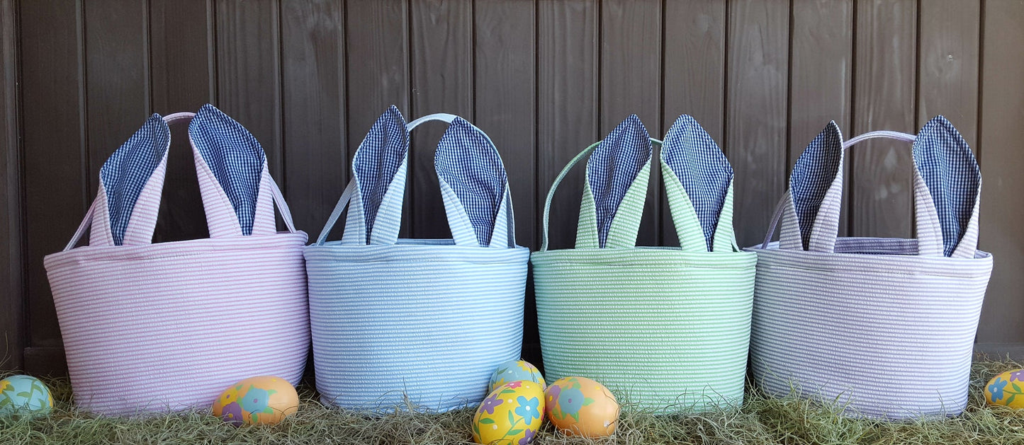 Monogrammed Easter Basket