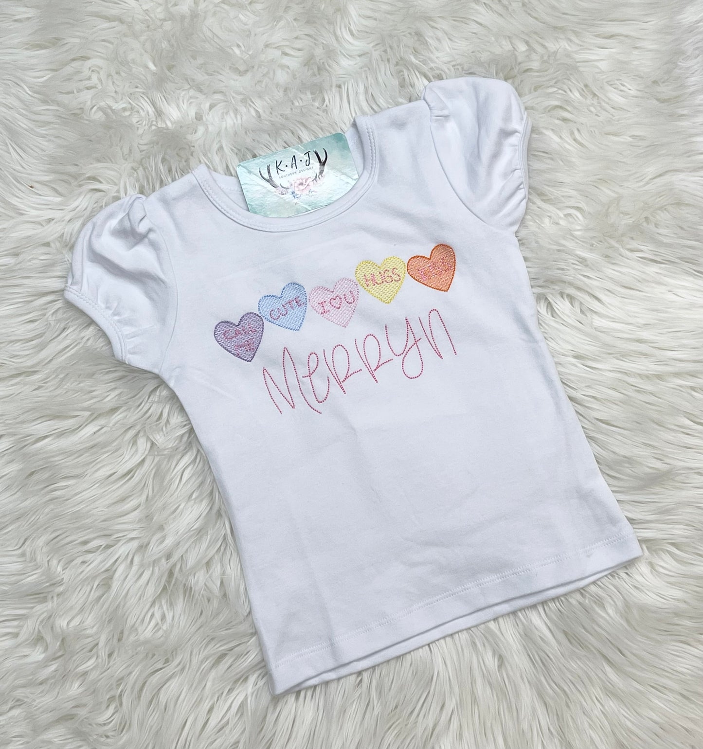 Conversation Hearts Valentine's Shirt