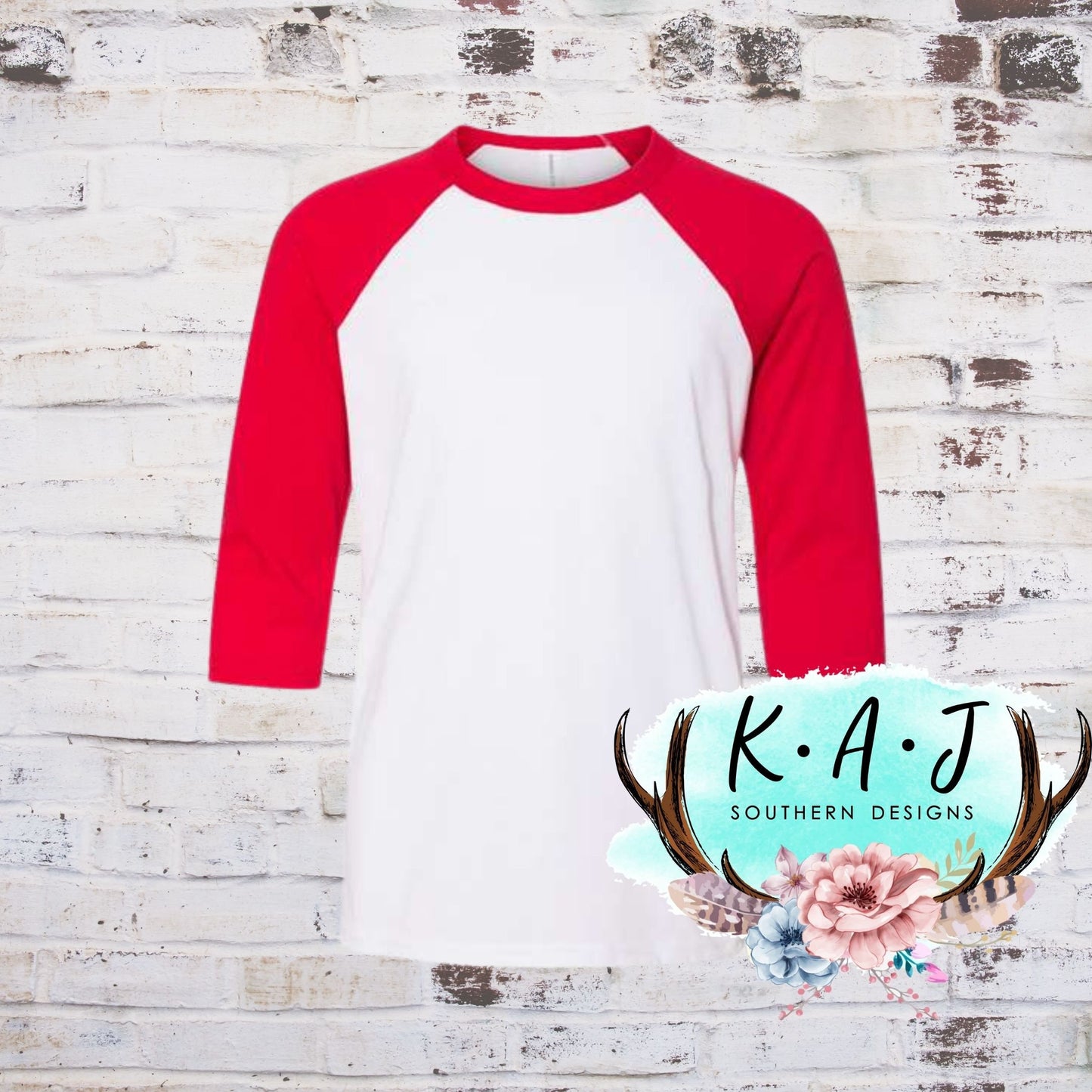 Leopard Monogram Raglan