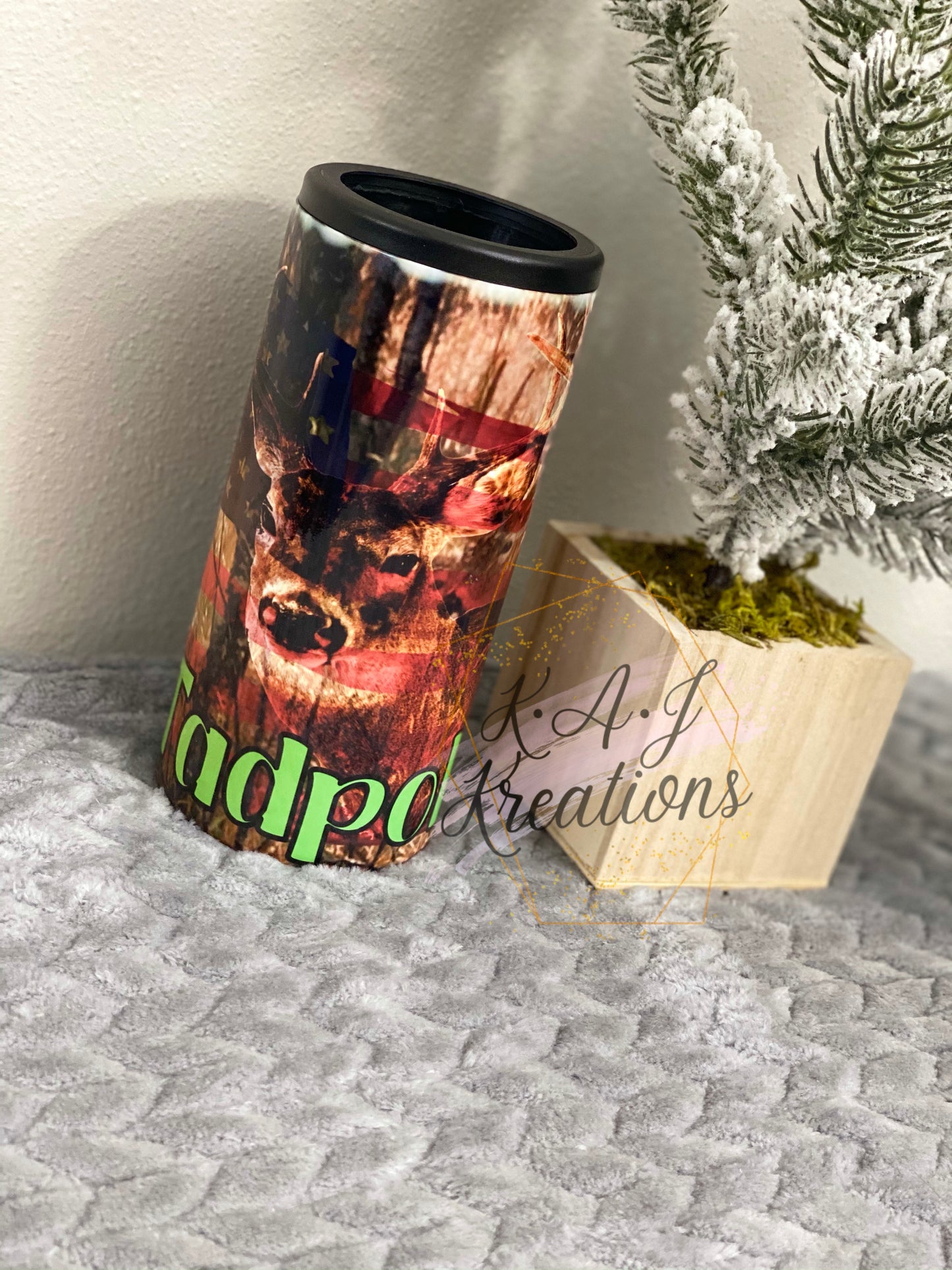 America Deer Koozies and Tumblers