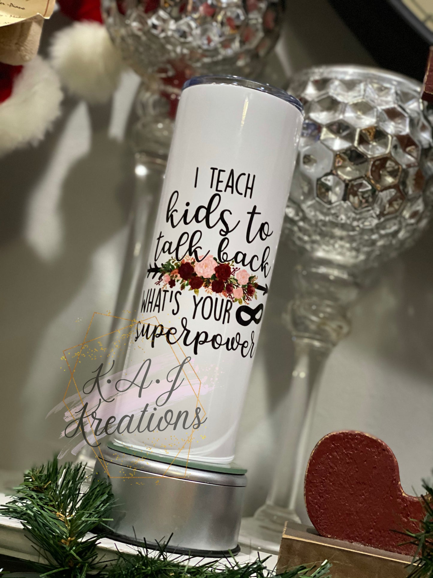 Speech Therapist Tumbler