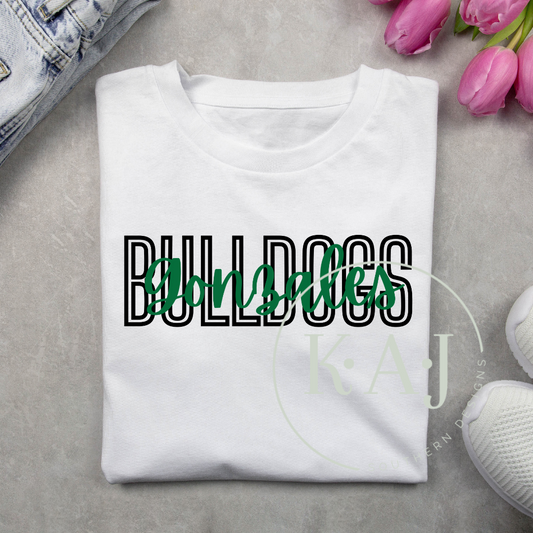Bulldogs Mascot Spirit Tee