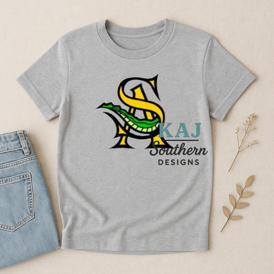 SA Gator Tail Mascot Spirit Tee