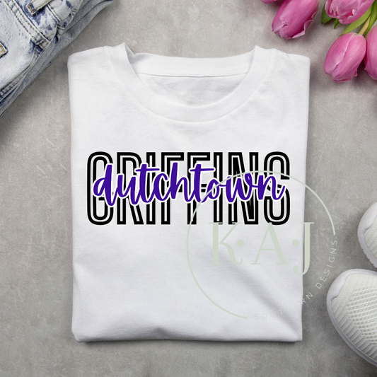Griffins 2 Mascot Spirit Tee