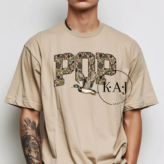Duck Family Camo Tee