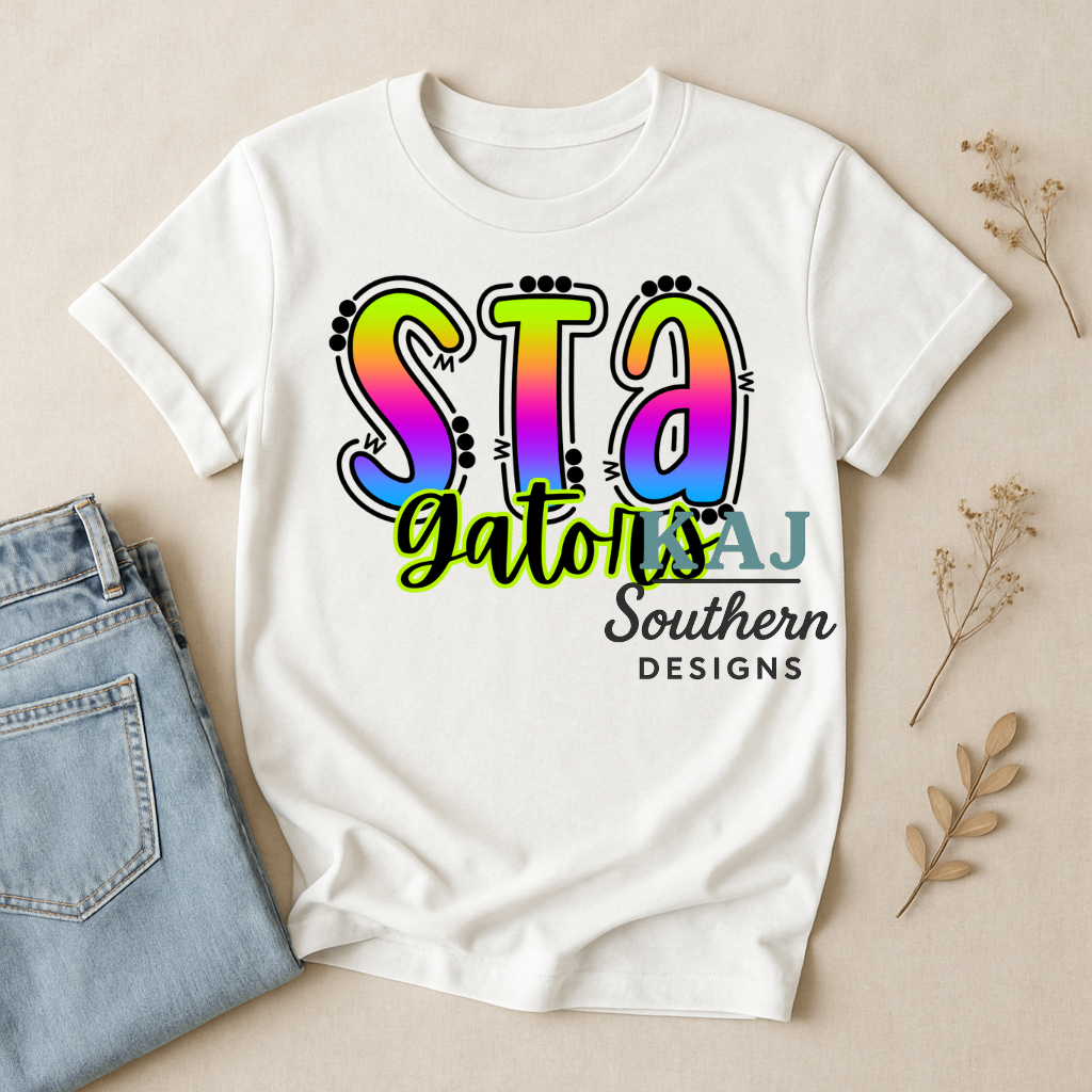 STA Gators Mascot Spirit Tee