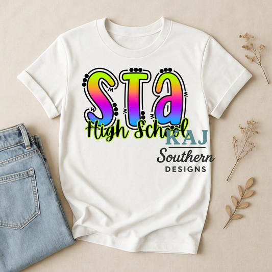 STA High School Mascot Spirit Tee