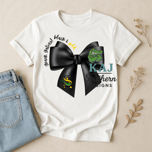 Gators Coquette Mascot Spirit Tee