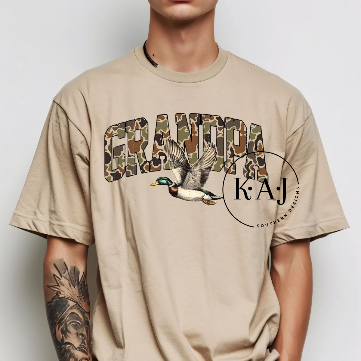 Duck Family Camo Tee