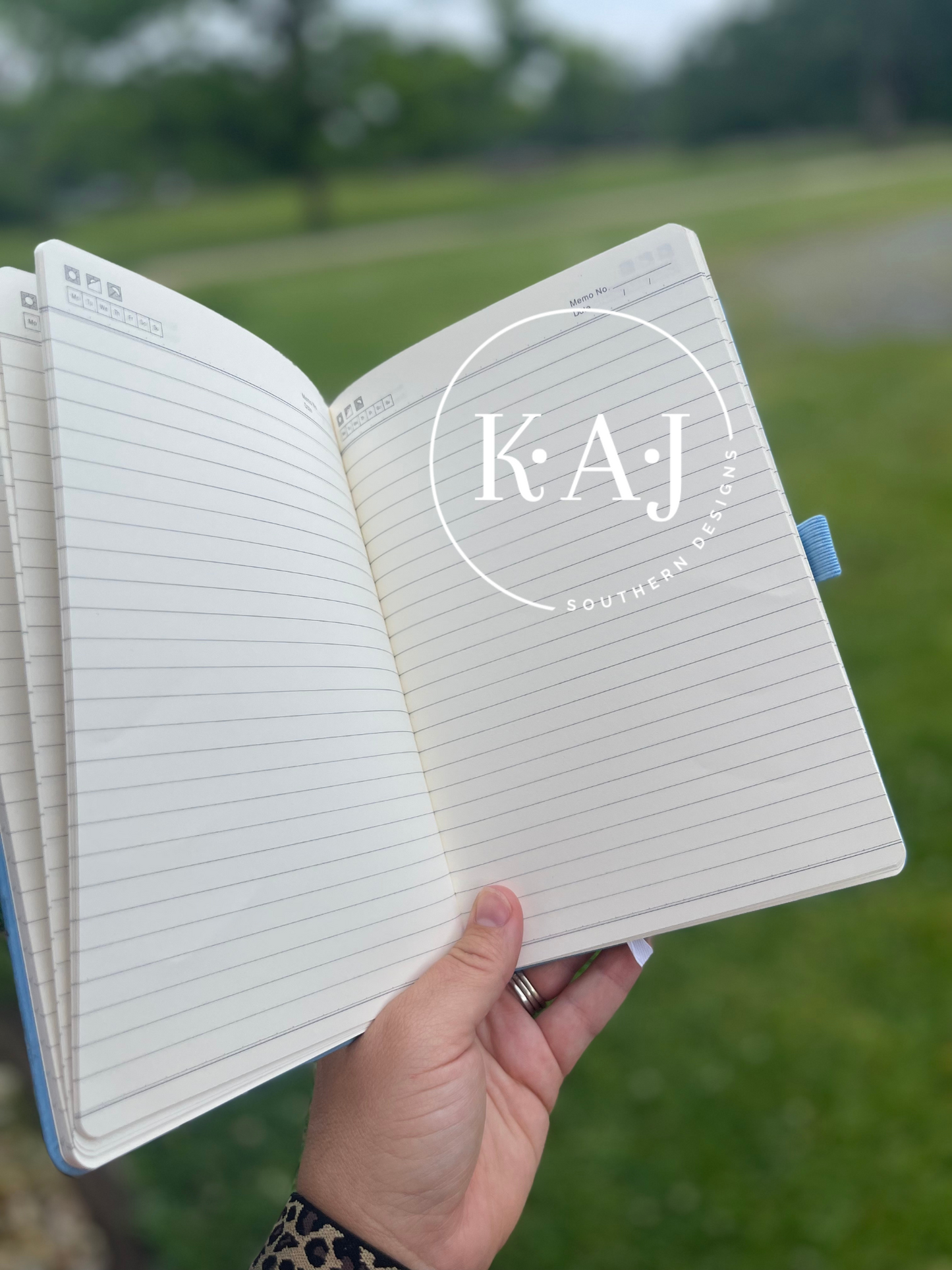 Engraved Leather Journal - Lined