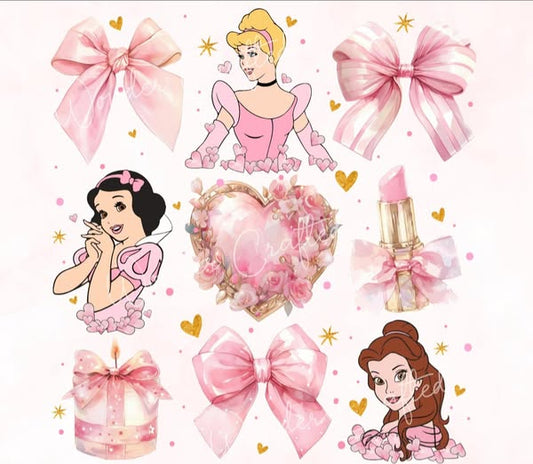 Disney Princess Valentine Coquette