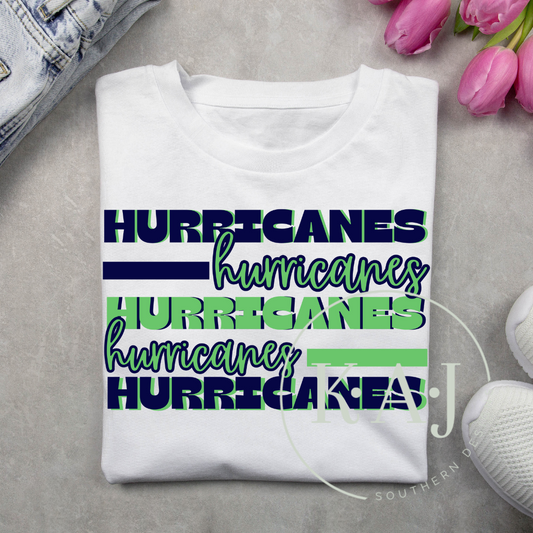 Hurricanes Mascot Spirit Tee