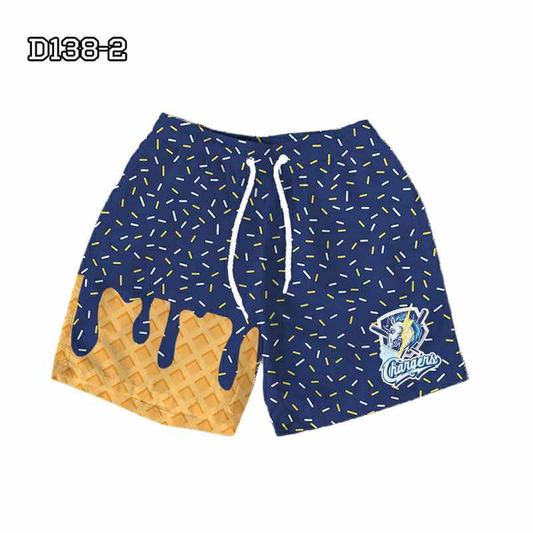 Chargers Baseball Drip Shorts