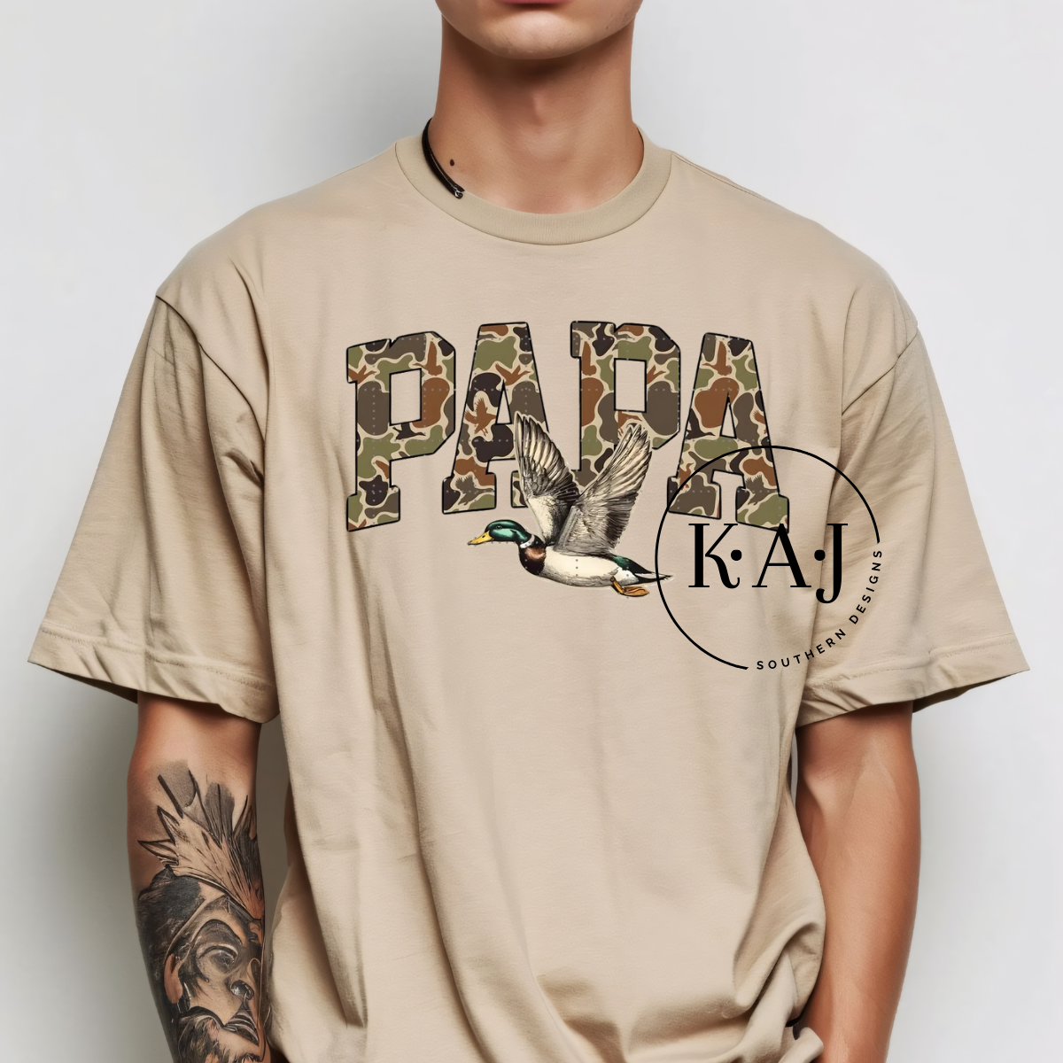 Duck Family Camo Tee