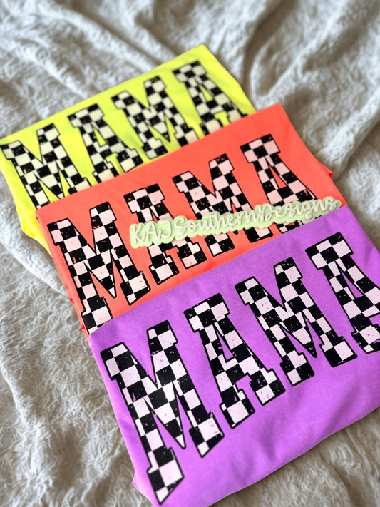 Neon MAMA Comfort Colors Tee