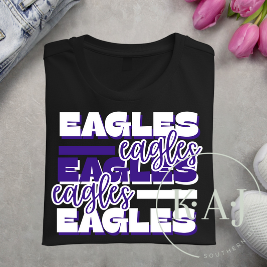 Eagles Mascot Spirit Tee