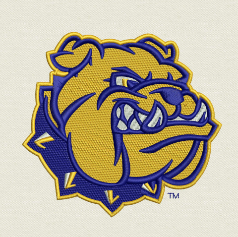 LHS Bulldog Monogram Logo