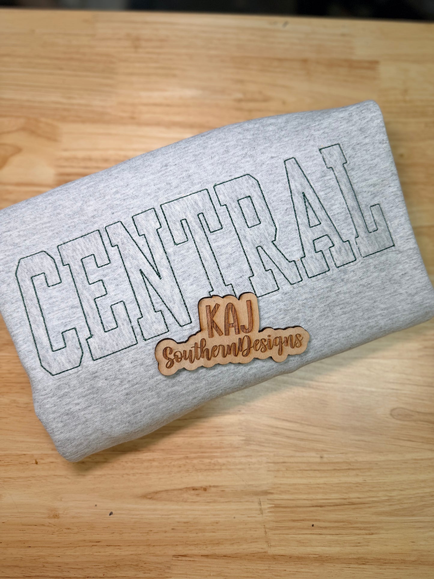 Custom School Appliqué Crewneck
