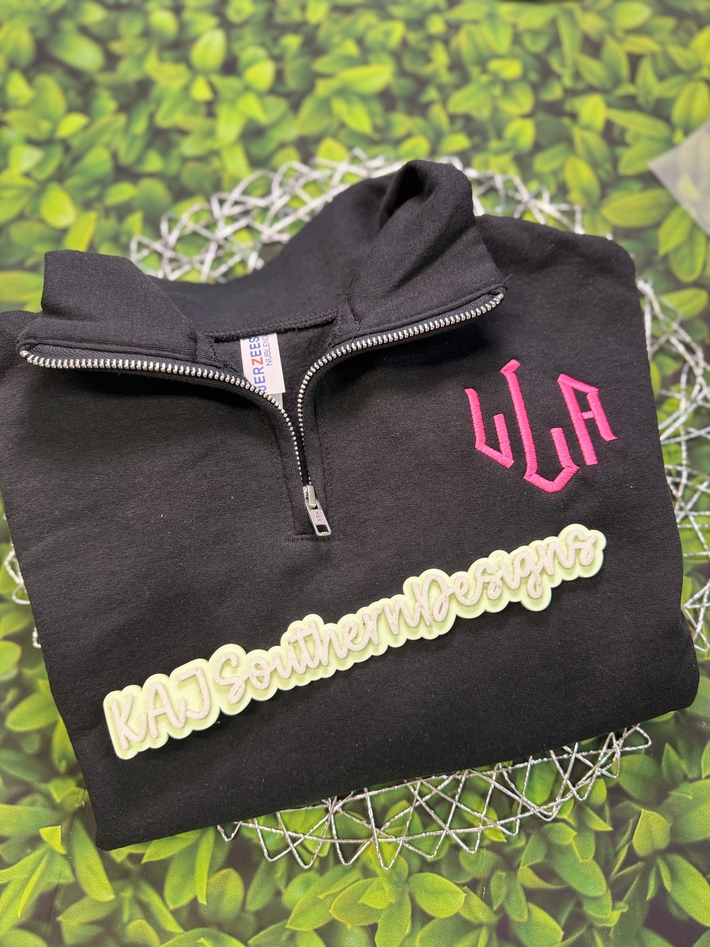 Custom Monogrammed Sweatshirts & 1/4 Zips