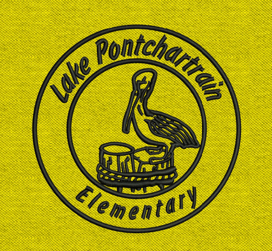 Lake Ponchatrain Elementary Embroidered Logo