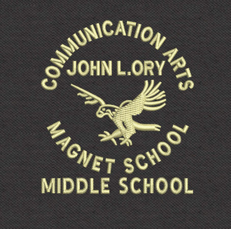 John L Ory Middle Monogram Logo