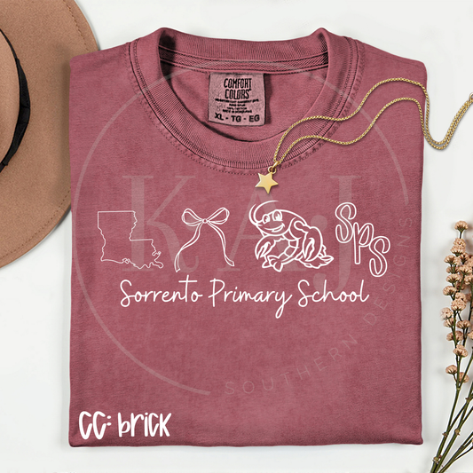 Sorrento Primary Doodle Tee