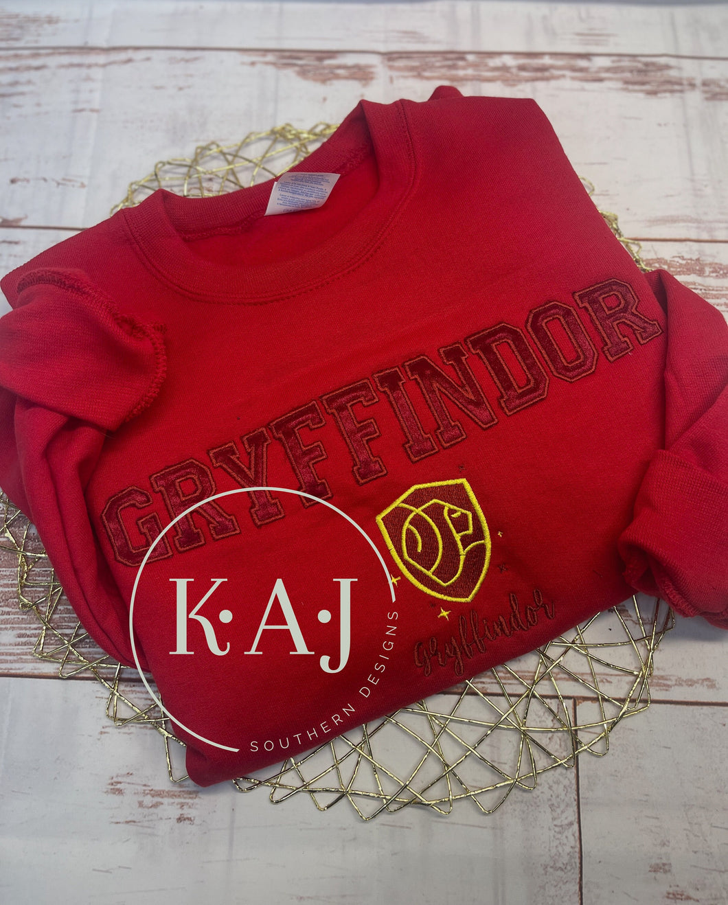 Gryffindor Sweater,Hogwarts House Sweater,Red Sweatshirts,Potter Head Apparel,Potter Head