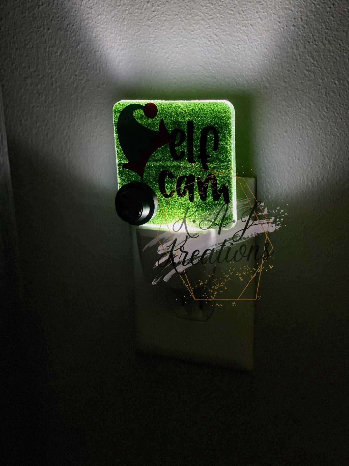 Santa and Elf Cam Night Light
