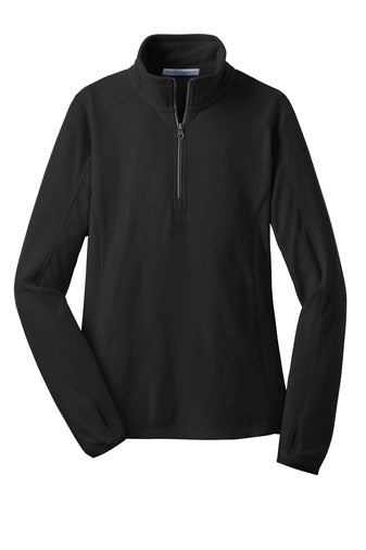 Brack Livestock Ladies Microfleece 1/2 Zip Pullover w/ Monogrammed Left Chest Logo