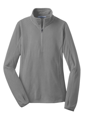 Brack Livestock Ladies Microfleece 1/2 Zip Pullover w/ Monogrammed Left Chest Logo