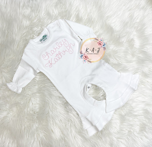 Newborn Girl Coming Home Outfit