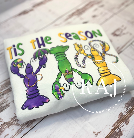 Mardi Gras Crawfish Tis the Season