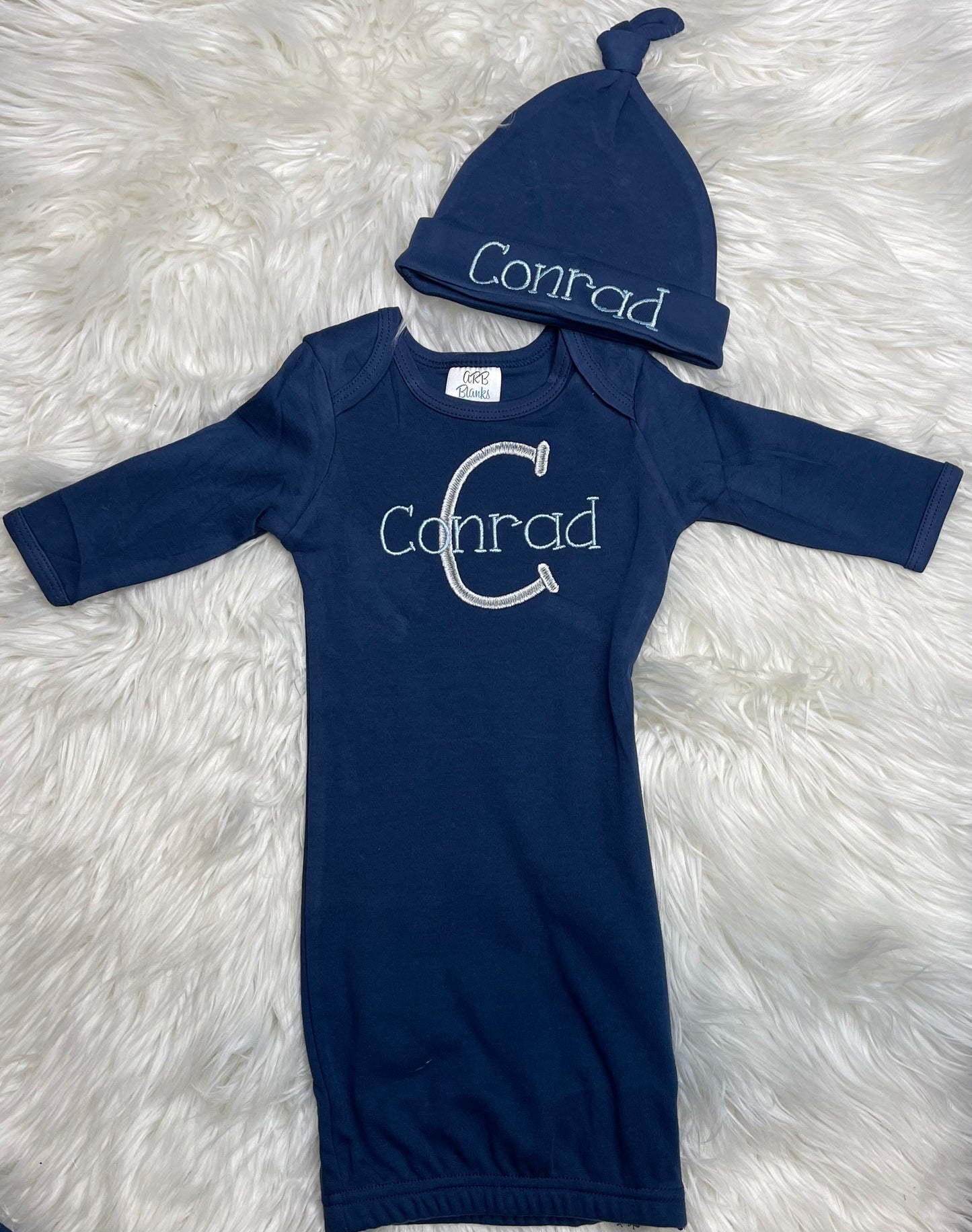 Boy Newborn Infant Gown
