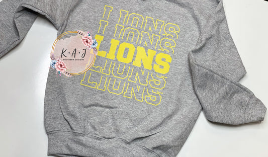 Lions Spirit Shirt - Gold