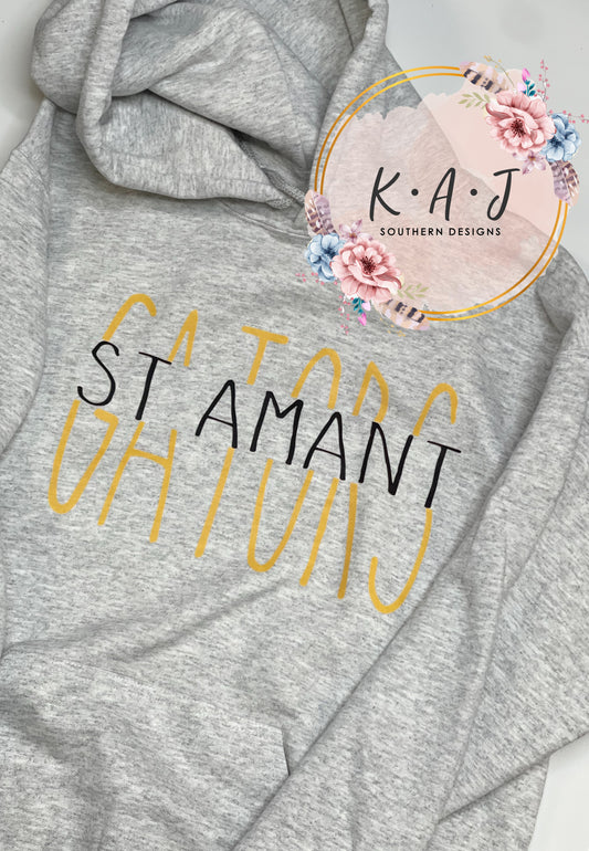 Saint Amant Gators Gold&Black Split
