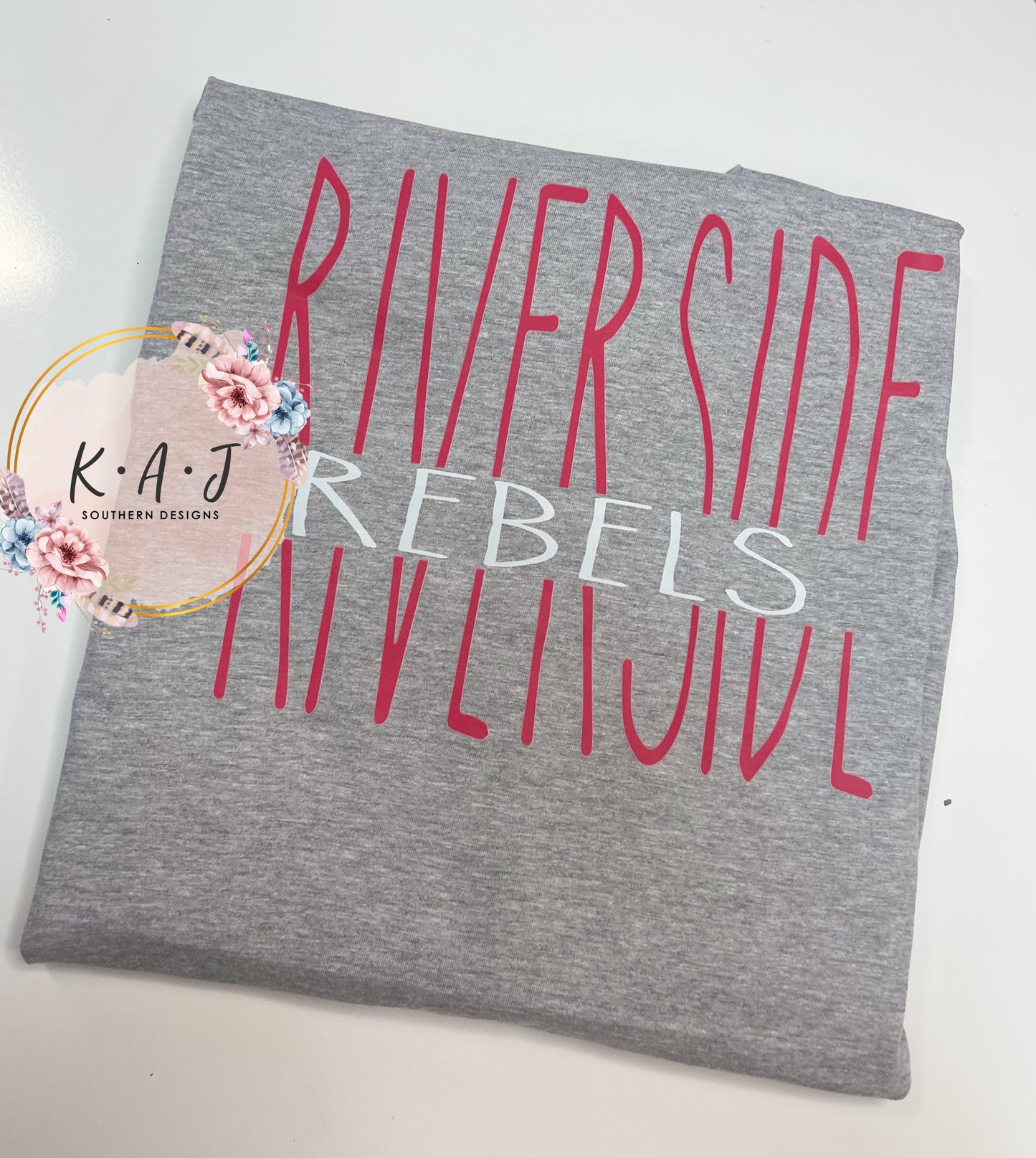 Riverside Rebels Red & White Split