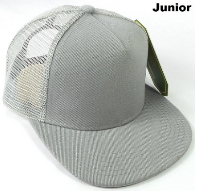 Leather Patch Youth Hats