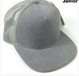 Leather Patch Youth Hats