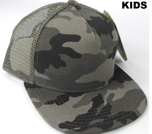 Leather Patch Youth Hats