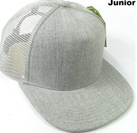 Leather Patch Youth Hats