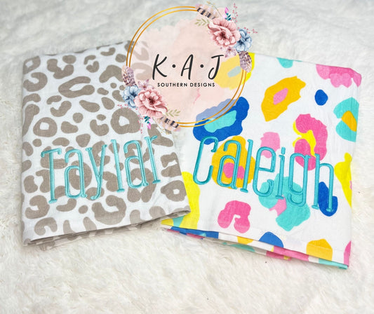 Monogrammed Beach Towels