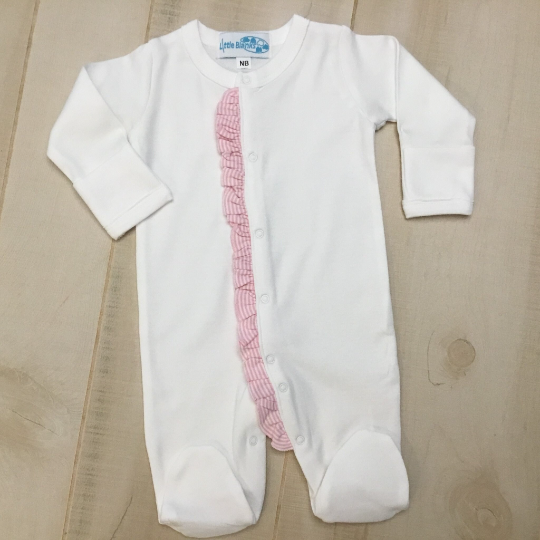Infant Ruffle Footie PJ's