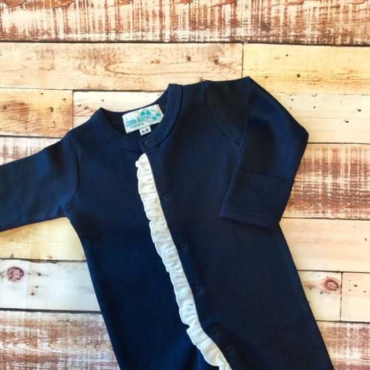 Infant Ruffle Footie PJ's