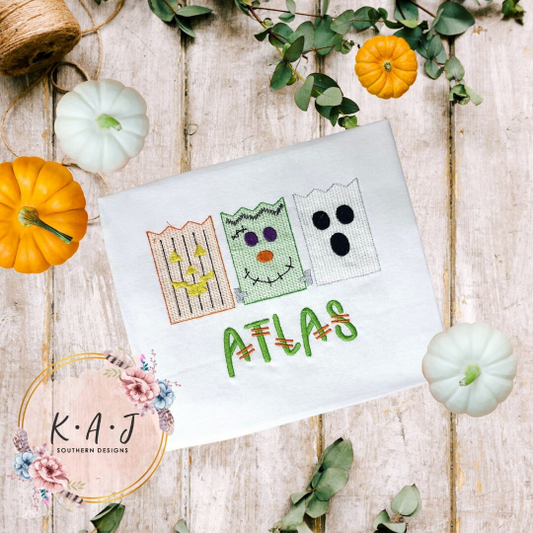 Paper Sack Halloween Shirt