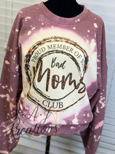 Load image into Gallery viewer, Bad Moms Club Crew Neck Sweatshirt
