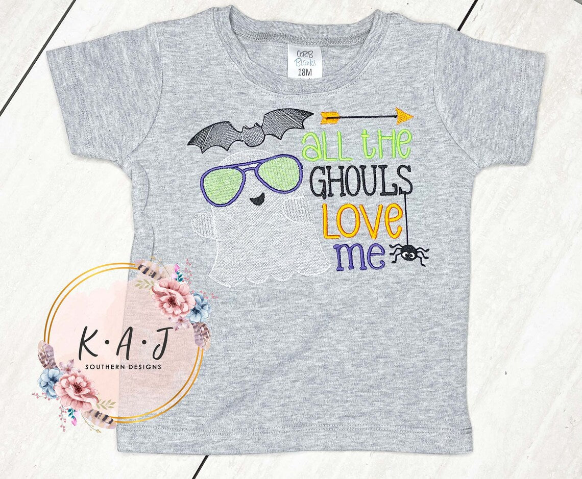 Ghost Shirt | Halloween Shirt | Ghouls | Cute Boy Shirt | Cute and Scary | Cute Halloween Shirts
