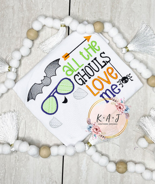 Ghost Shirt | Halloween Shirt | Ghouls | Cute Boy Shirt | Cute and Scary | Cute Halloween Shirts
