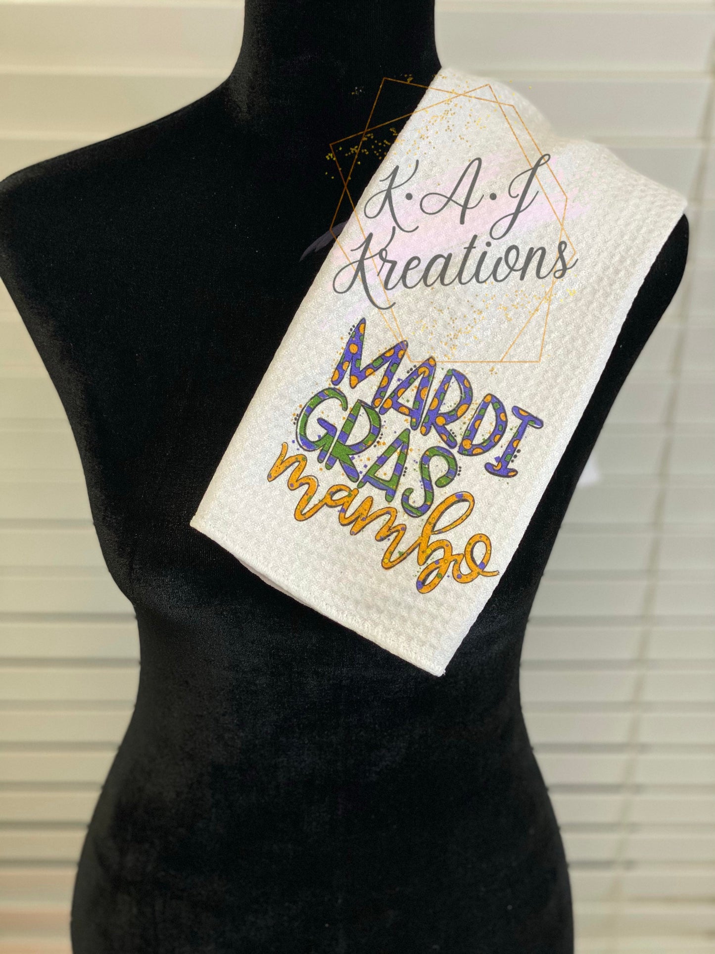 Mardi Gras Kitchen Towels