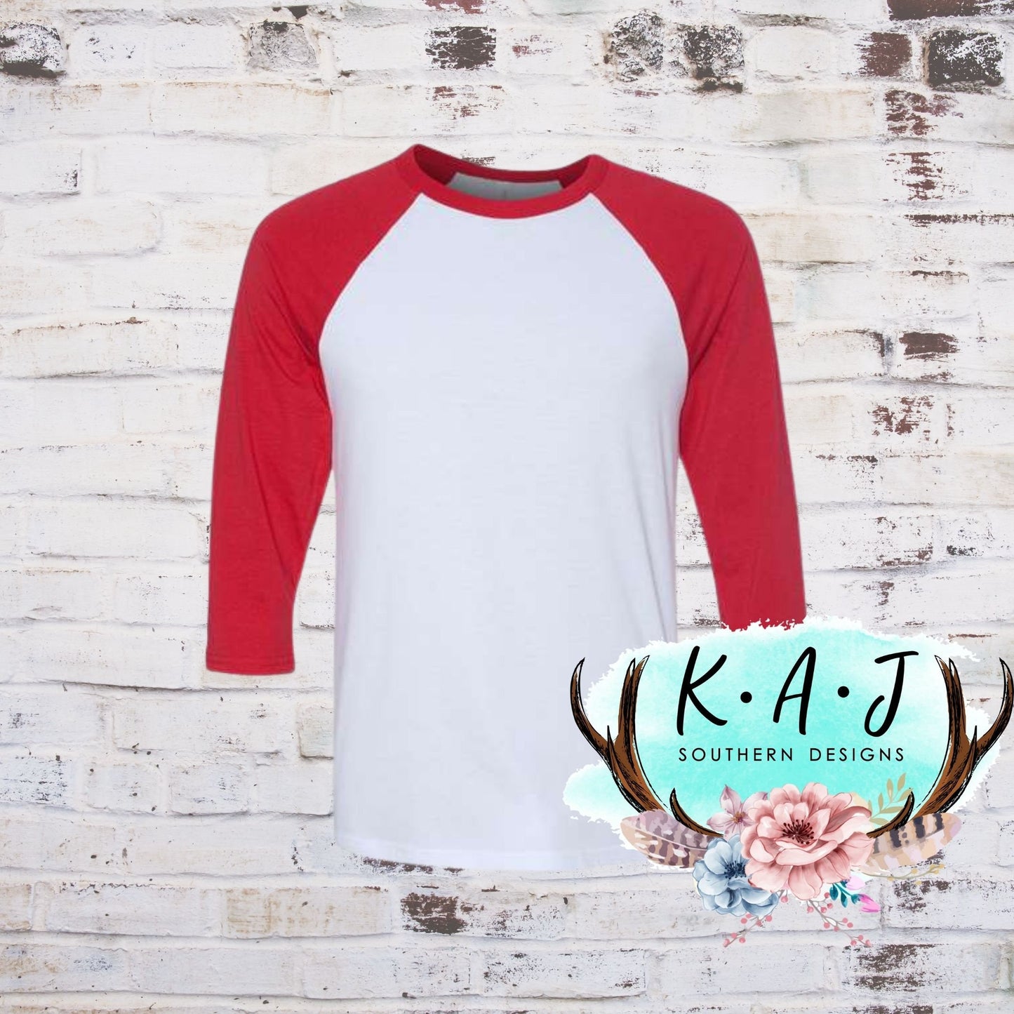 Leopard Monogram Raglan